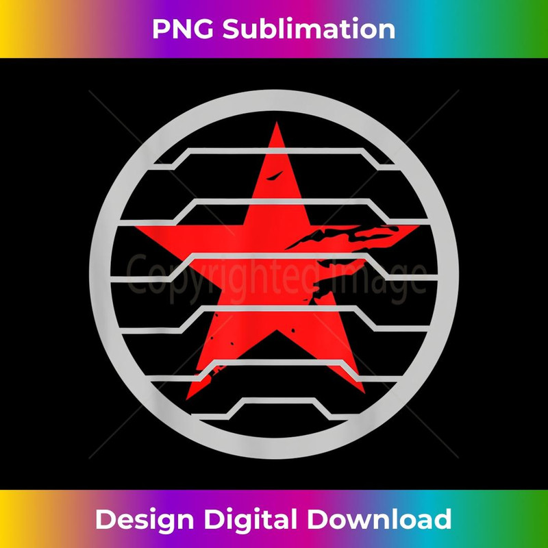 Red Soldier Trigger Word Winter Badge Emblem Star Hero - Elegant Sublimation PNG Download