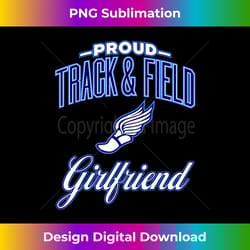 track & field girlfriend shirt for women - eco-friendly sublimation png download