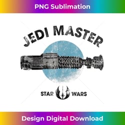 star wars jedi master alt lightsaber tank top 2 - retro png sublimation digital download