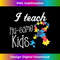 I Teach Au-some Autism Awareness 1 - Decorative Sublimation PNG File