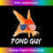 Pond Guy Goldfish Koi Carp Fish in USA Flag Sunglasses 2 - Trendy Sublimation Digital Download