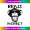 Brass Monkey - Funky Monkey - PNG Transparent Digital Download File for Sublimation