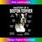 Dogs 365 Anatomy of a Boston Terrier Dog Funny - Instant Sublimation Digital Download