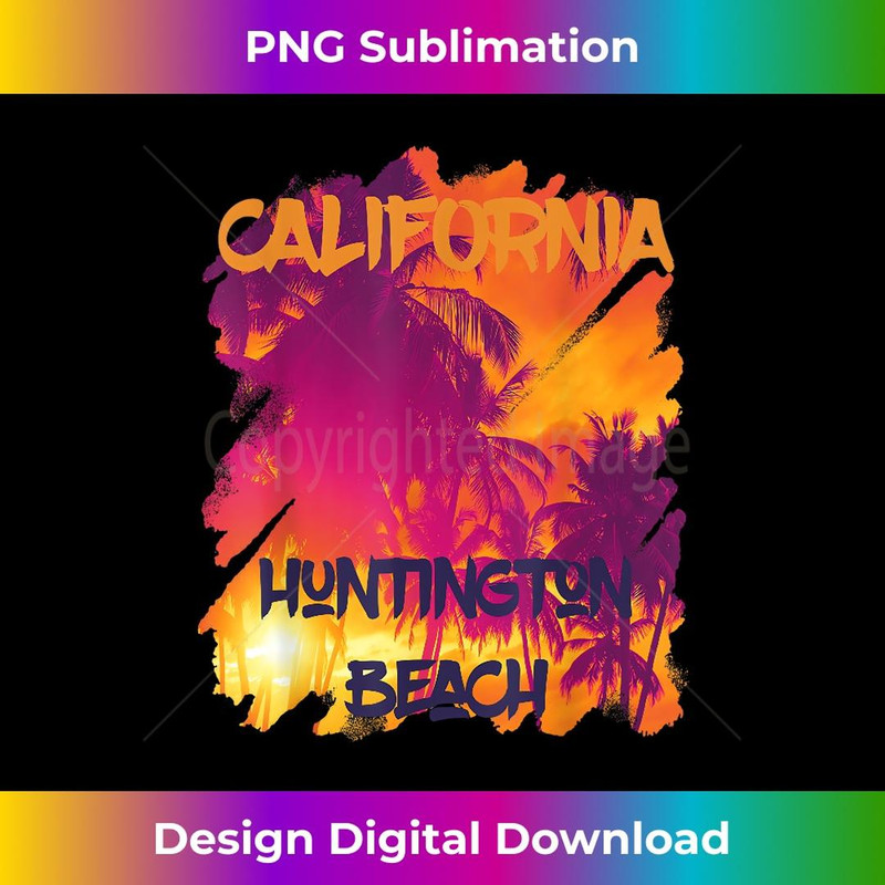 Huntington Beach Palm trees California Vacation Beach Ocean 5705.jpg