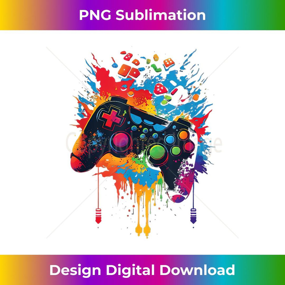 Gamer Aesthetic Graphic Gaming Video Games Boys ns - Signature Sublimation PNG File