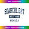 Searchlight Nevada NV Vintage Sports Established Navy Design 2 - Vintage Sublimation PNG Download