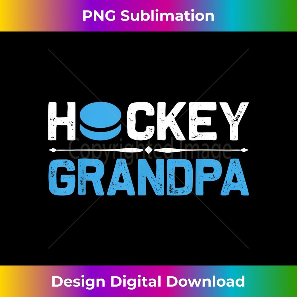 Hockey Grandpa Hockey - Premium Sublimation Digital Download
