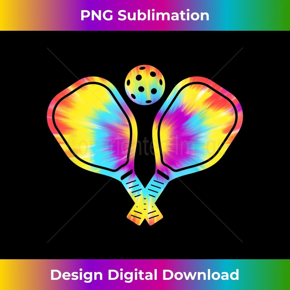 Tie Dye Pickleball Paddleball Sports Mom Dad Summer 1 - Stylish Sublimation Digital Download