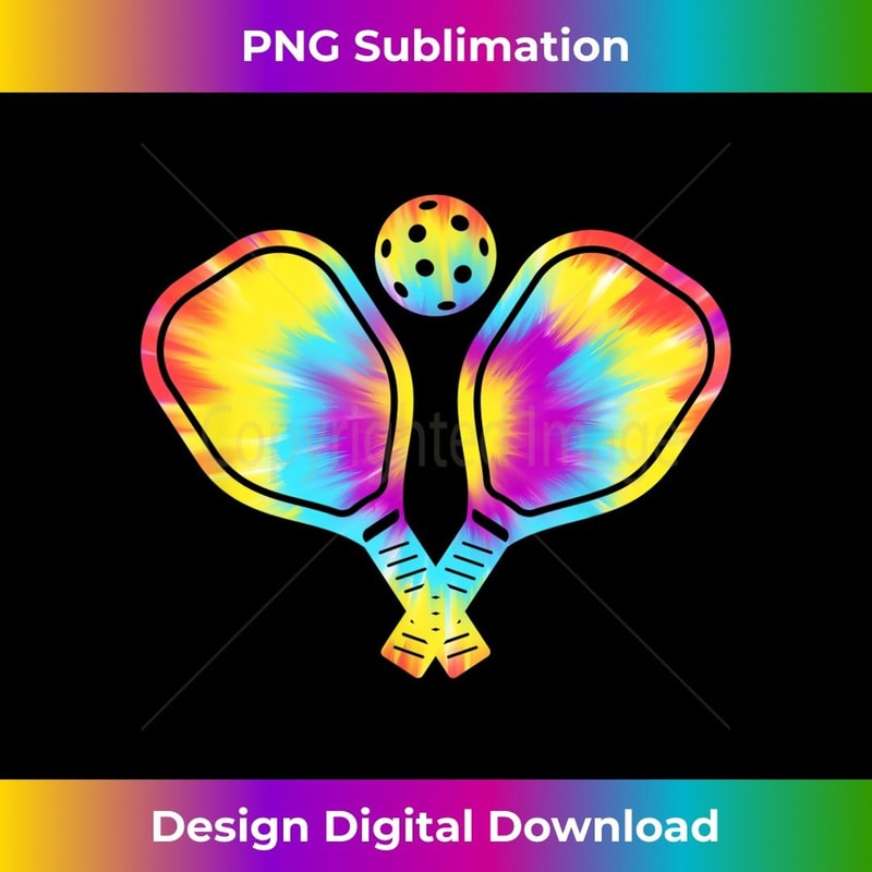 Tie Dye Pickleball Paddleball Sports Mom Dad Summer 1 - Stylish Sublimation Digital Download