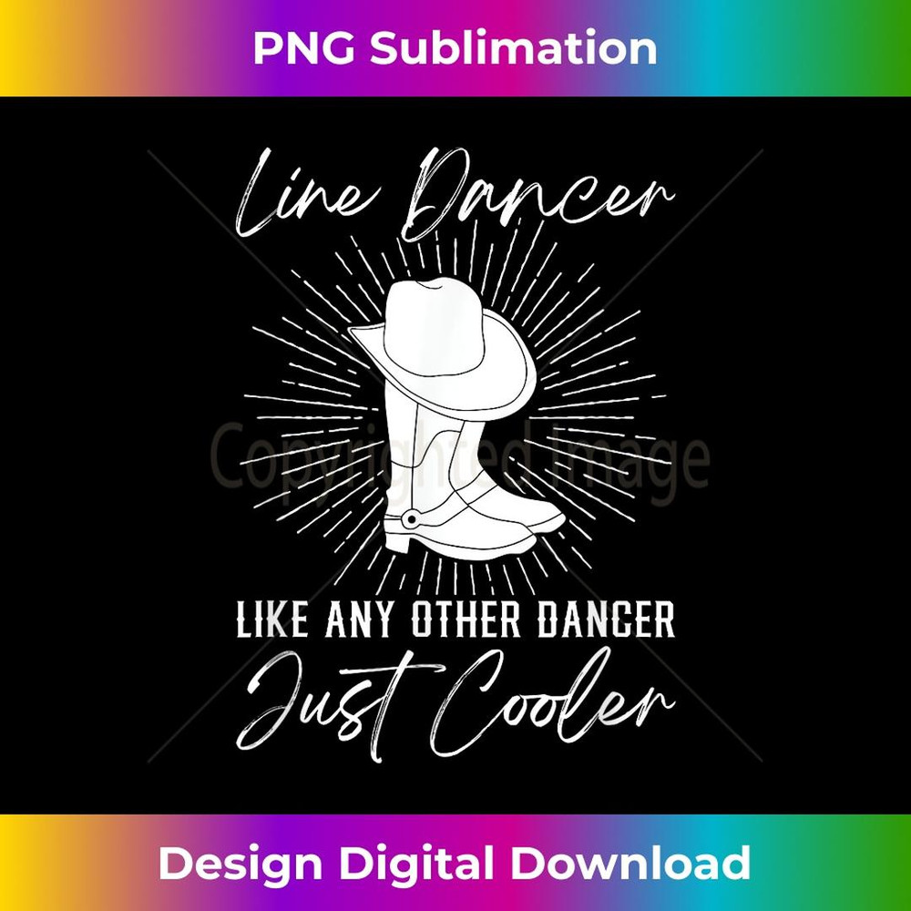 Line Dancer Line Dance Line Dancing 1 - Modern Sublimation PNG File