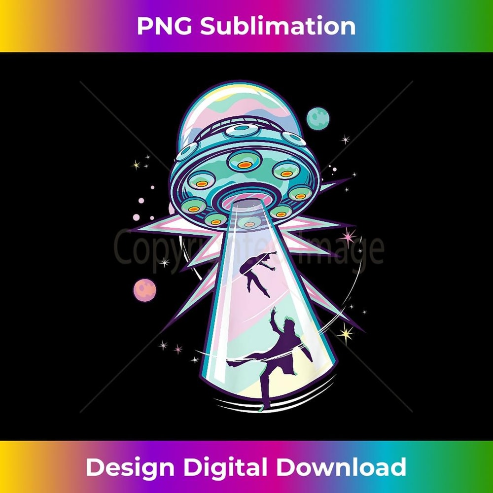 Pastel Goth Alien Abduction Aesthetic Spaceship Nu Goth - Exclusive Sublimation Digital File