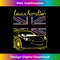Disney Pixar Cars 2 Lewis Hamilton UK Flag Neon Portrait - Decorative Sublimation PNG File