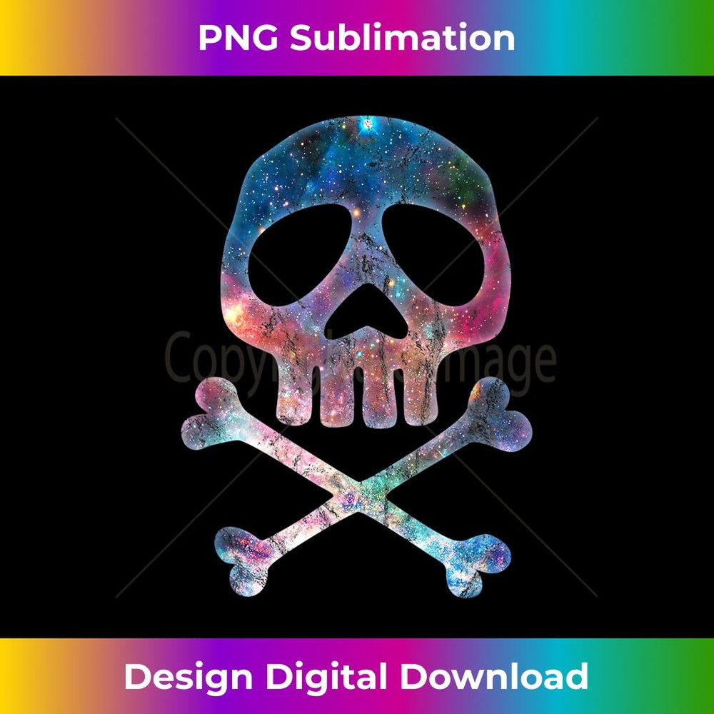 Skull Space Pirate Captain Crossbones Halloween Party Ahoy 1 - Trendy Sublimation Digital Download