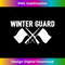 Winter Guard Color Guard - Instant Sublimation Digital Download