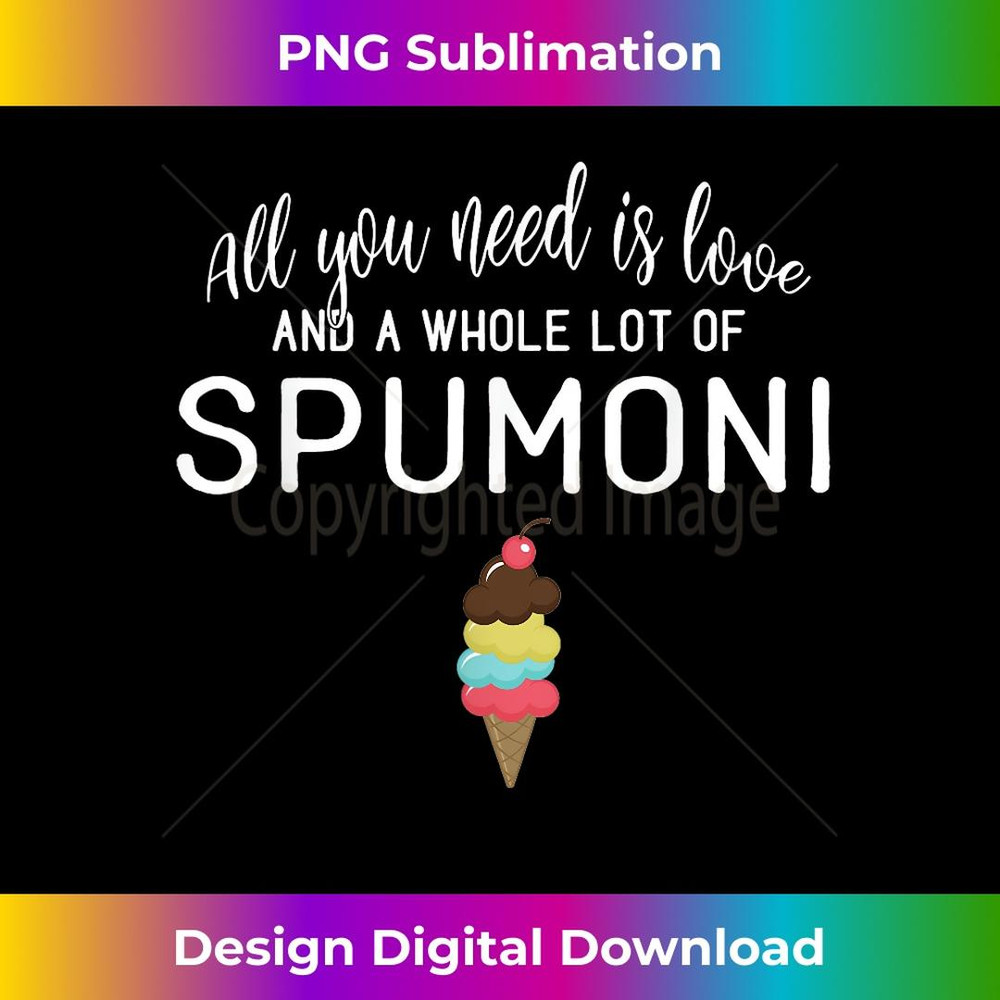 Spumoni Ice Cream for Dessert Lovers! 1 - Special Edition Sublimation PNG File