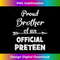 Proud Brother Of An Official Preteen 12th Birthday Party 2 - Retro PNG Sublimation Digital Download