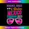 Beaches Booze Besties Mexico Vacation Spring Break - Professional Sublimation Digital Download