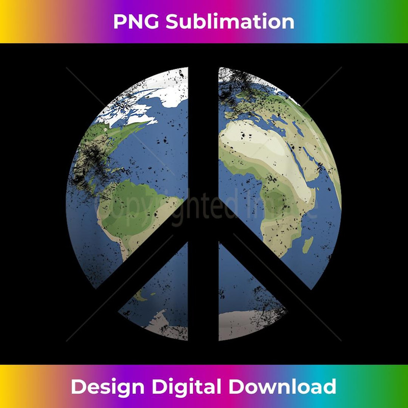World Peace Earth Day Awareness Celebration Peace On Earth 3 - Premium PNG Sublimation File