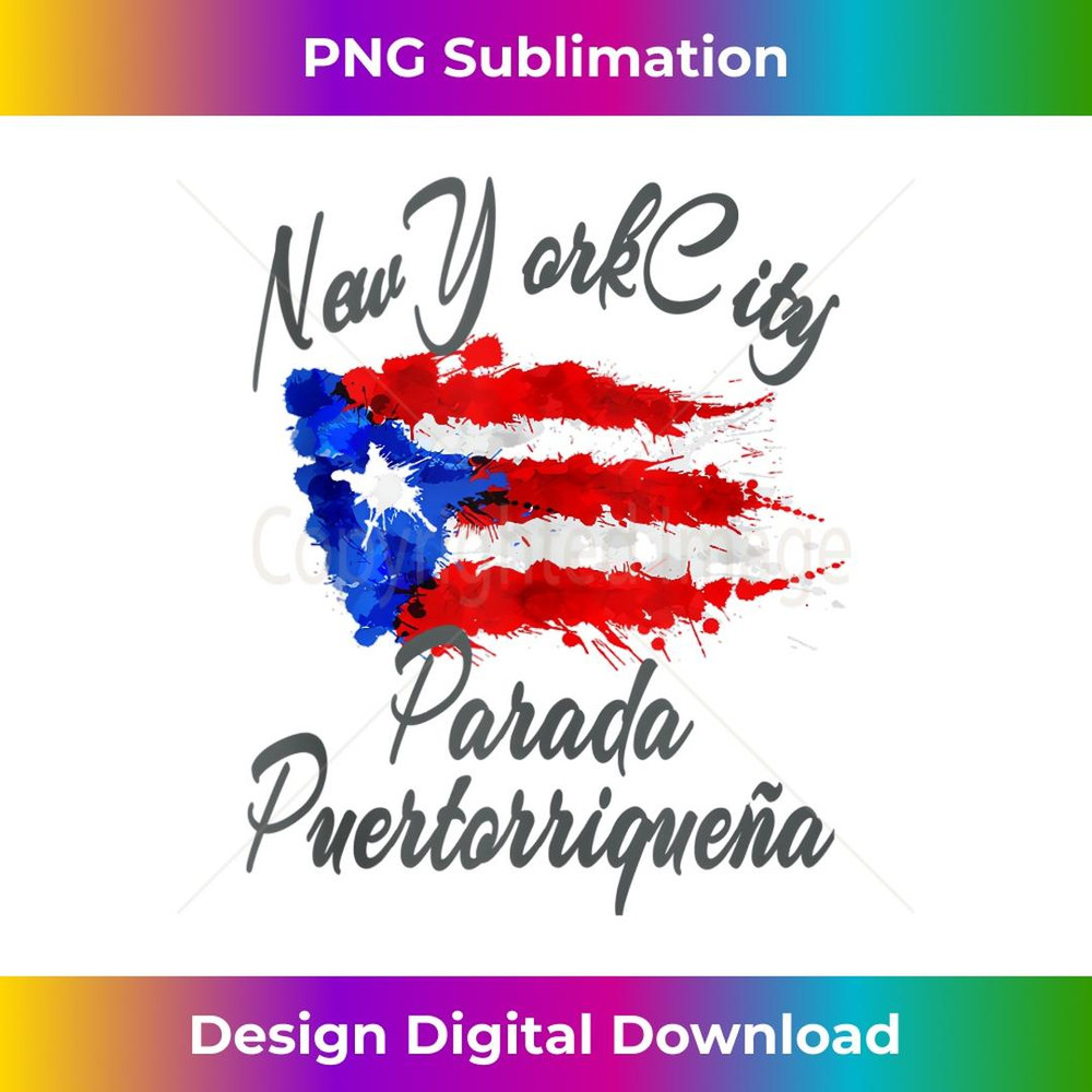 National Puerto Rican Day Parade Puerto Rico Festival - Instant Sublimation Digital Download