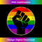 Resist Fist Rainbow Lesbian Gay LGBT Strength Power & Pride 2 - Trendy Sublimation Digital Download