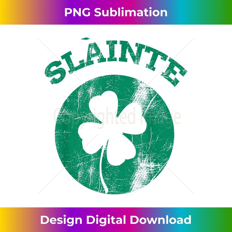 St Patricks Ireland Shamrock Apparel  Proud Irish Slainte 2 - Exclusive Sublimation Digital File