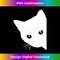 Cats 365 White Cat Retro Style - Modern Sublimation PNG File