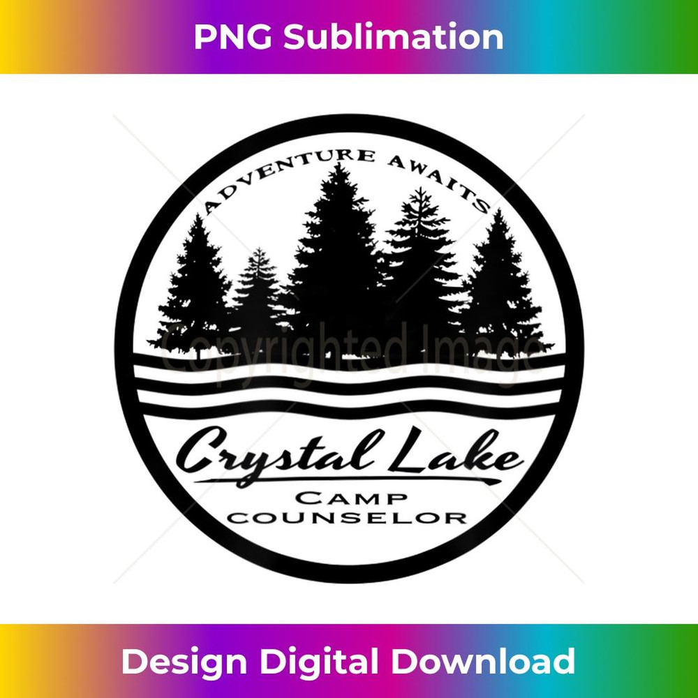 Crystal Lake Camp Counselor Adventure Camping - Premium PNG Sublimation File