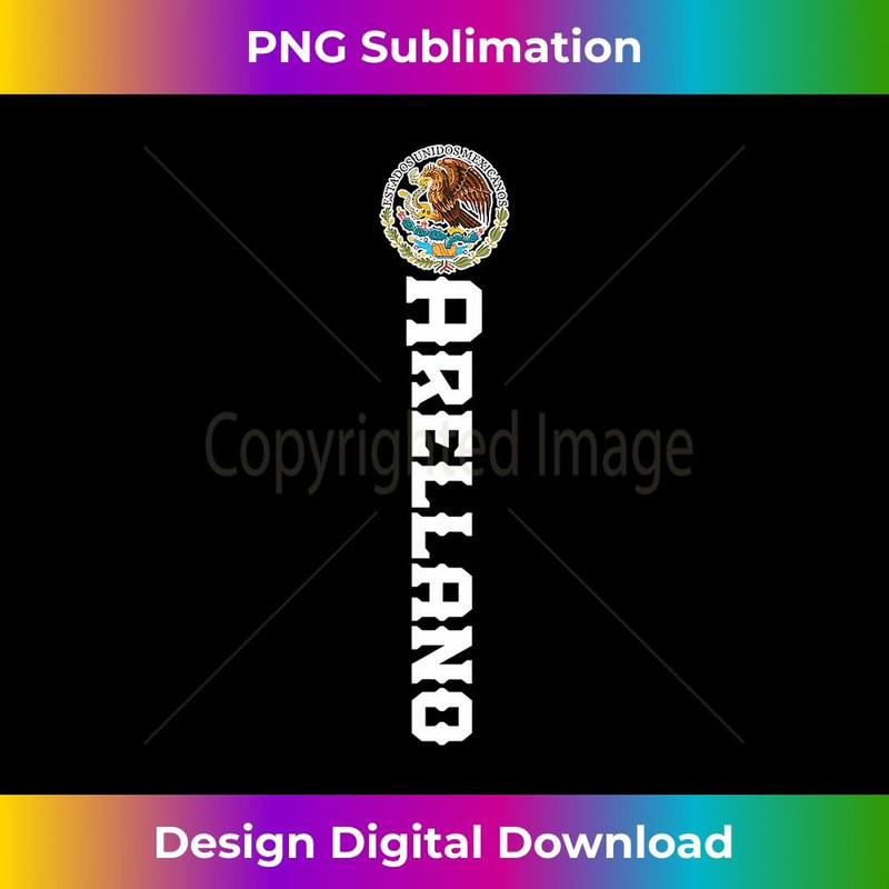 Arellano Last Name, Mexican , , And - Elegant Sublimation PNG Download
