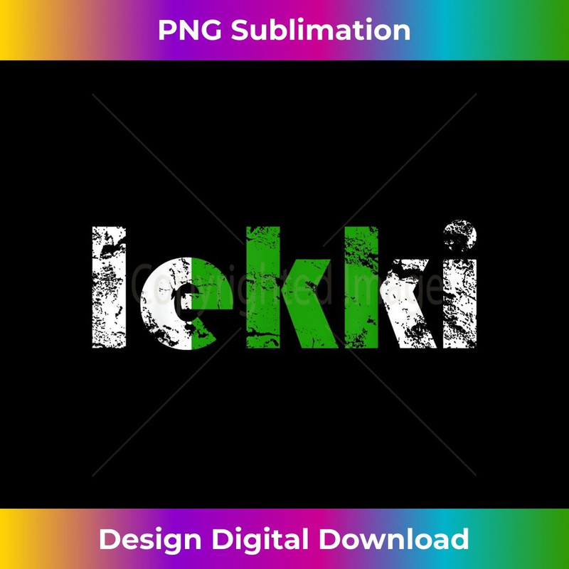 Nigerian Reverse Flag Colors Lagos Lekki T - High-Resolution PNG Sublimation File