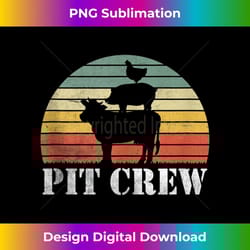 vintage bbq pit crew funny grilling 1 - exclusive sublimation digital file