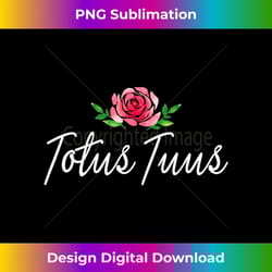 totus tuus consecration pope st john paul ii latin catholic 3 - png transparent sublimation design