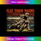 Vintage Flat Track Racing Motorcycle Racer 3 - Sublimation-Ready PNG File