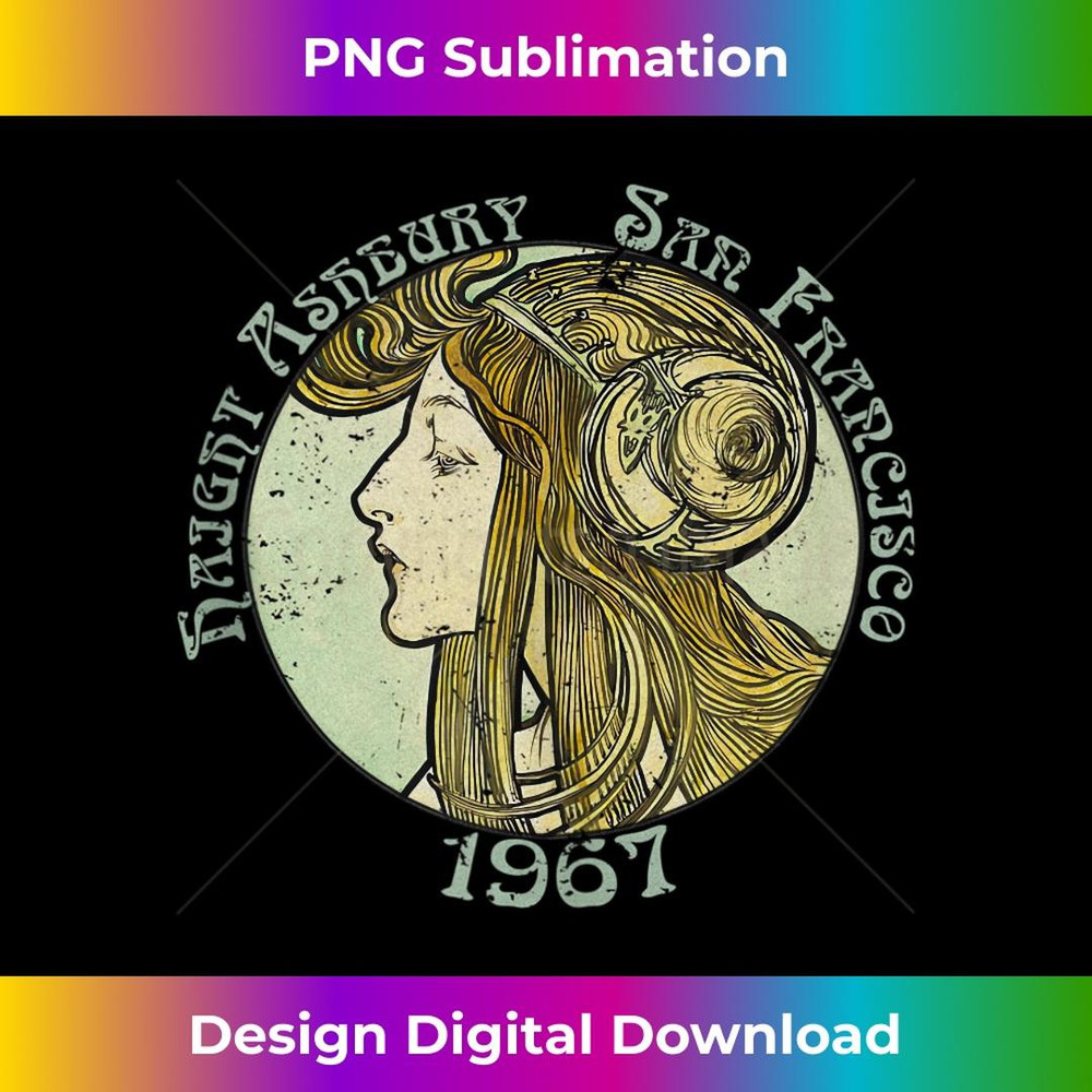 Haight Ashbury San Fransisco 1967 - Elegant Sublimation PNG Download