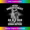 Never Underestimate An Old Man with German Shepherd Dog - Trendy Sublimation Digital Download