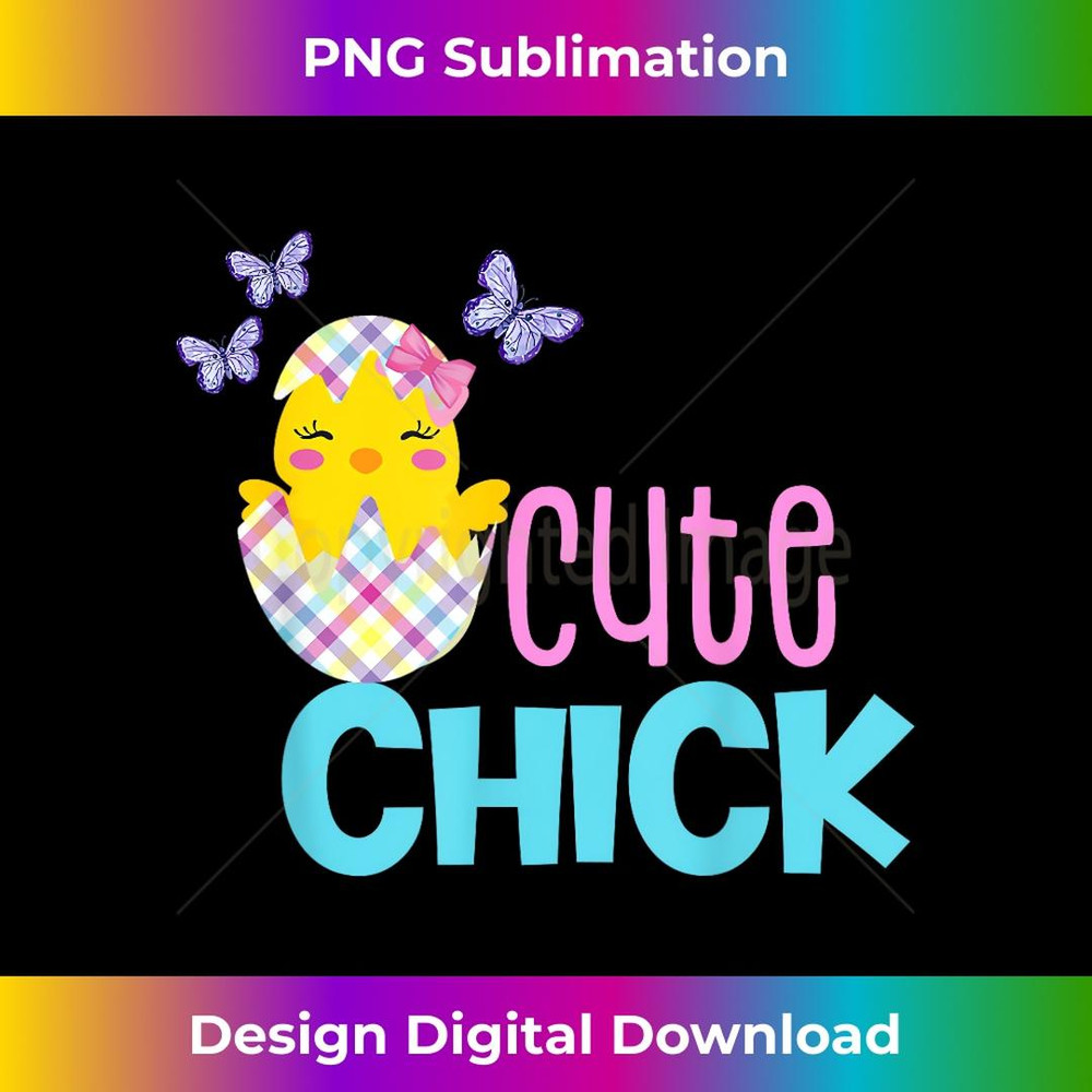 Funny Easter s Spring Chickadee Egg Girls Toddler - PNG Transparent Sublimation File