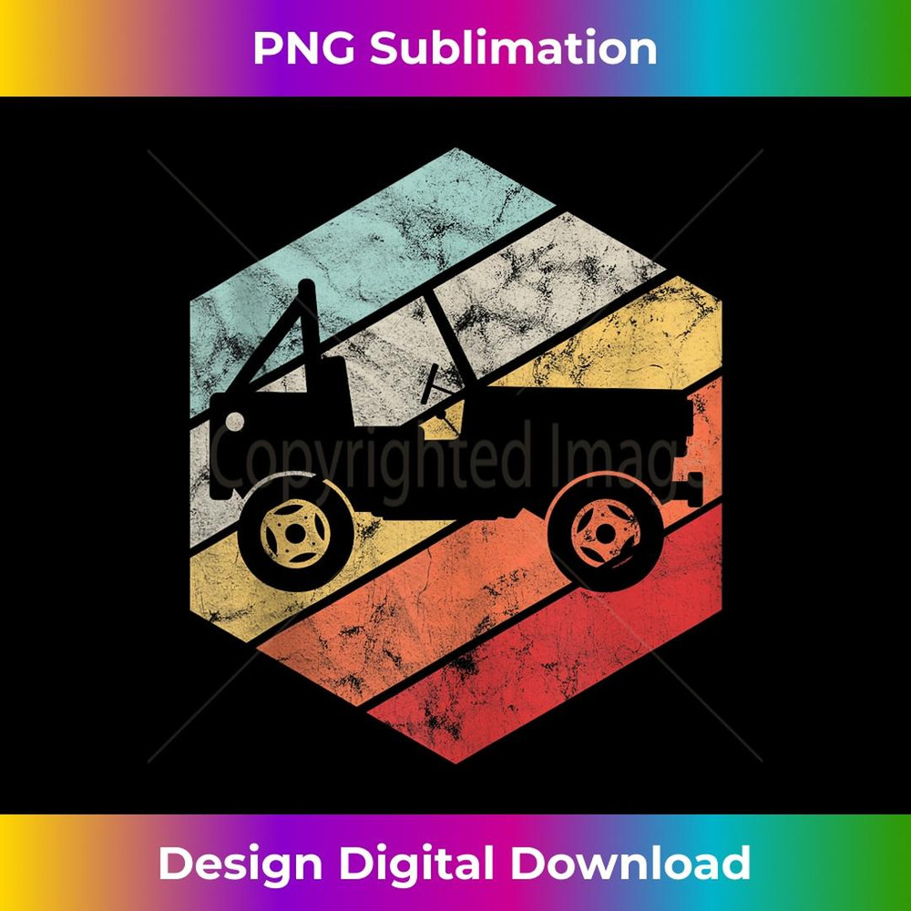 Vintage Truck Retro 4x4 Car Off Road 1 - Instant PNG Sublimation Download