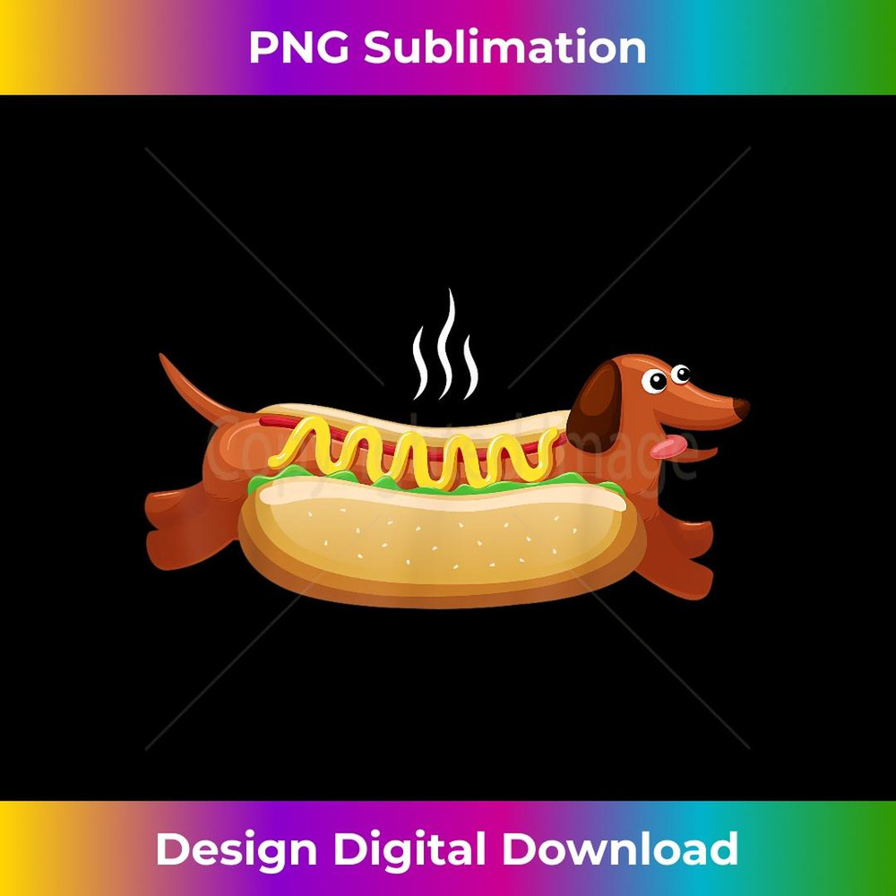 HOT DOG Funny Wiener Sausage Hotdog - Professional Sublimation Digital Download