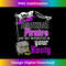 Asexual Pirate Booty Funny Pride Flag LGBTQ Funny - PNG Transparent Sublimation File