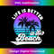 Tropical Sunset Beach Life Palm Trees Summer Vibes Graphic  1 - PNG Sublimation Digital Download