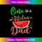 Family One In A Melon Dad Birthday Party Matching Family - Exclusive PNG Sublimation Download