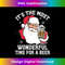 Funny Santa Claus It's The Most Wonderful Time For A Beer - PNG Sublimation Digital Download