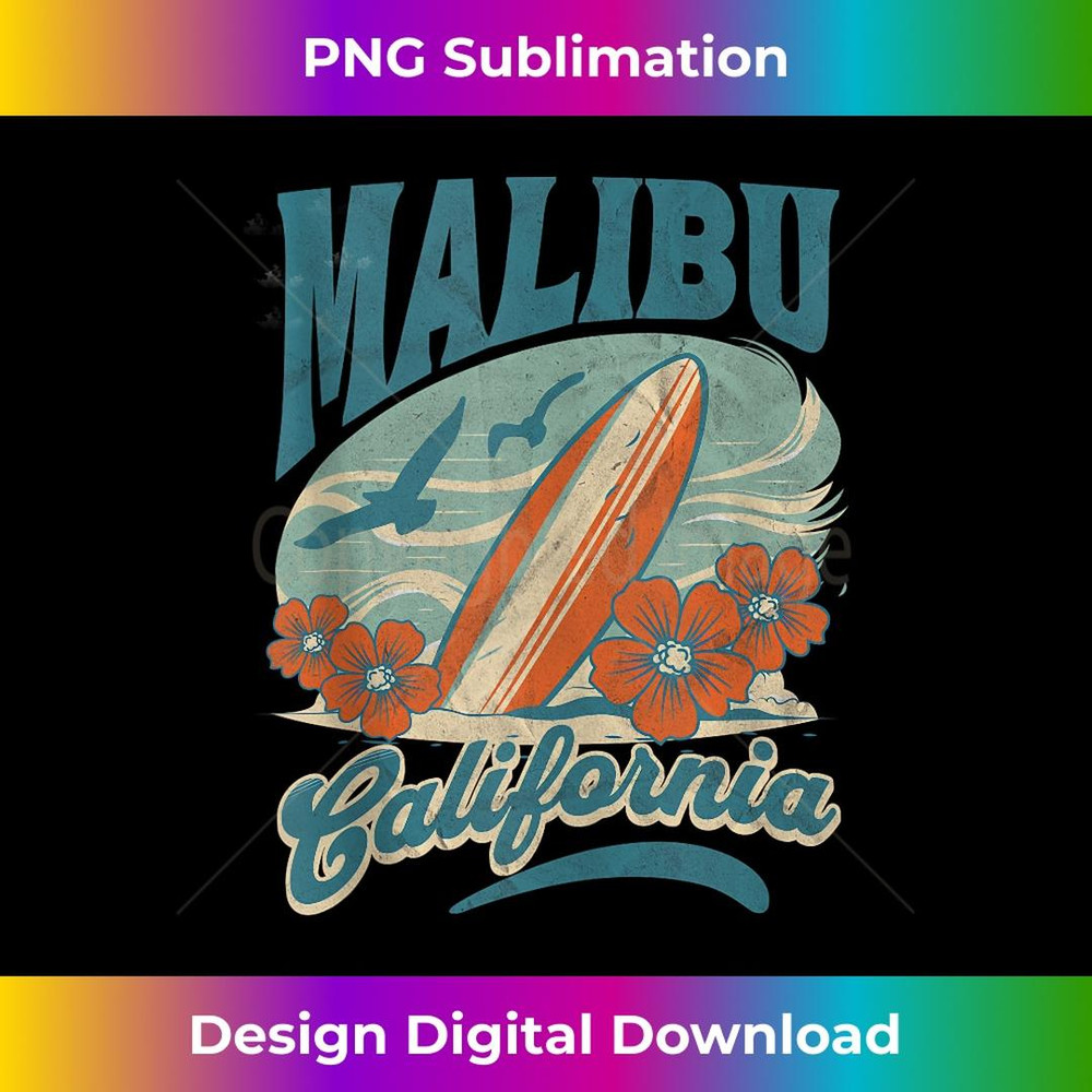 Malibu - Premium Sublimation Digital Download