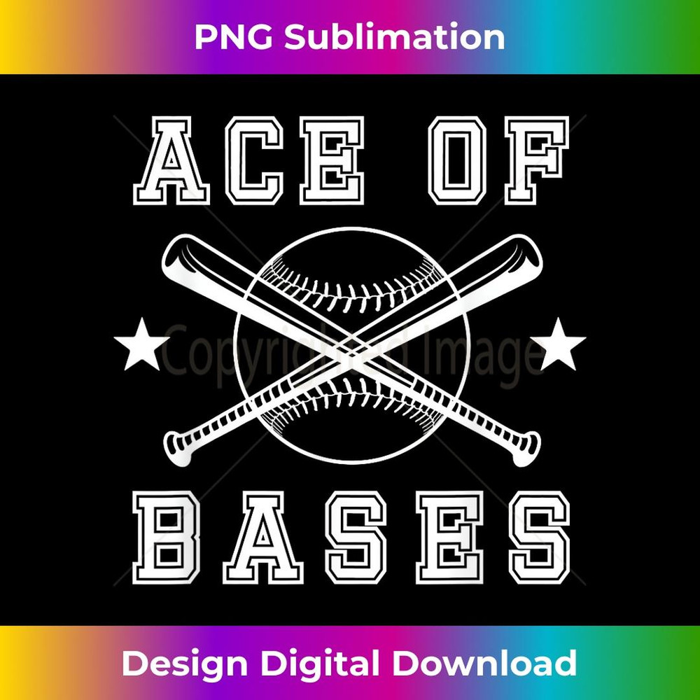 Ace Of Bases - Funny Beer League Baseball Or Softball Team - Instant Sublimation Digital Download