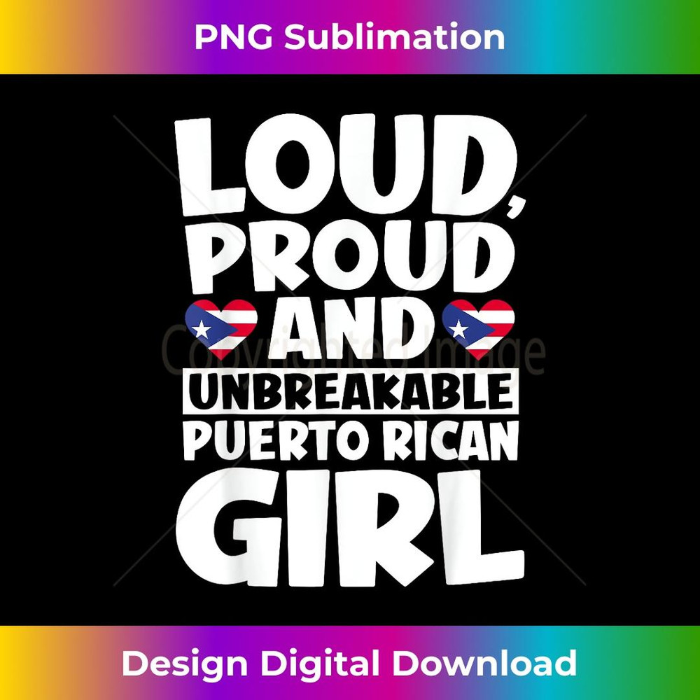 Puerto Rico Flag Proud Puerto Ricans Men &  2 - Signature Sublimation PNG File