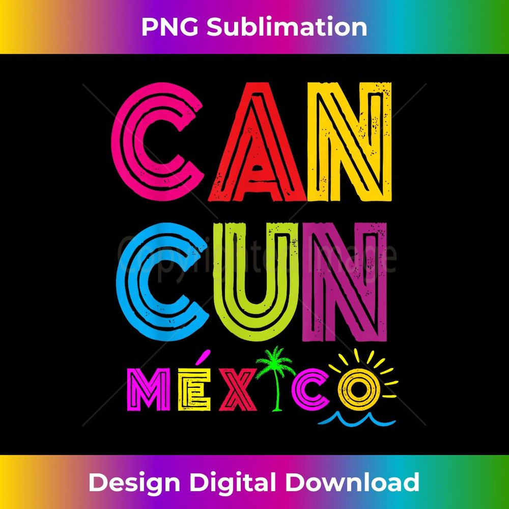 Cancun for Cute Matching Family - Stylish Sublimation Digital Download