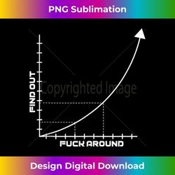 fuck around and find out graph f around find out fafo - decorative sublimation png file
