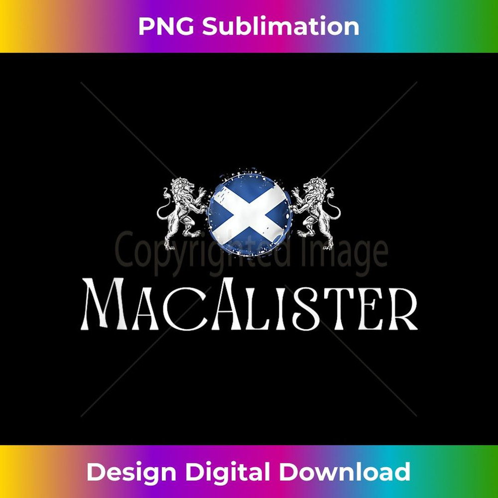 MacAlister Clan Scottish Family Name Scotland Heraldry 1 - PNG Sublimation Digital Download