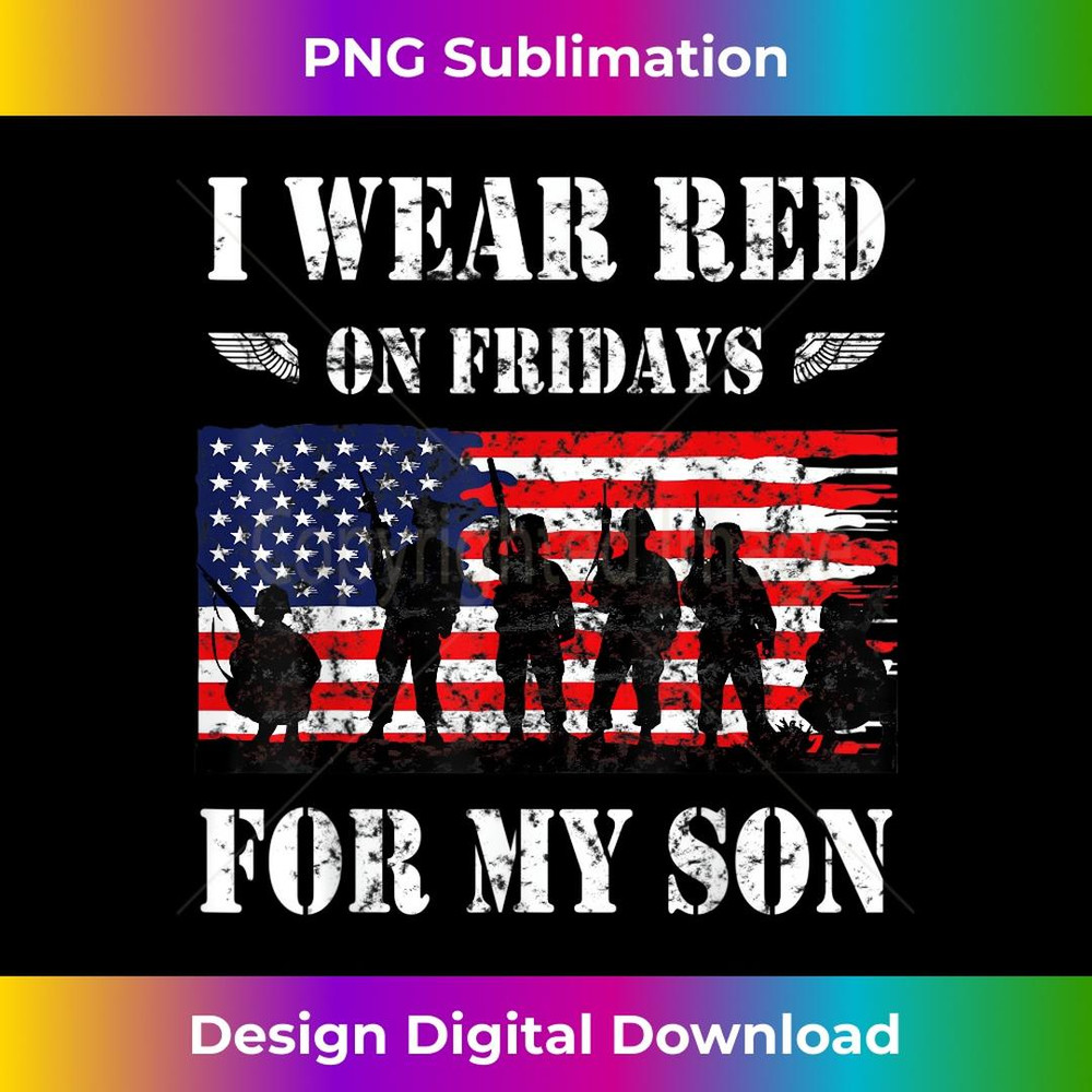 Red Friday Military Son T Remember Everyone Deployed 2 - Premium PNG Sublimation File