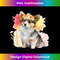 Cute Funny Corgi Wears Flower Hat Watercolor For Pet Owners - High-Resolution PNG Sublimation File
