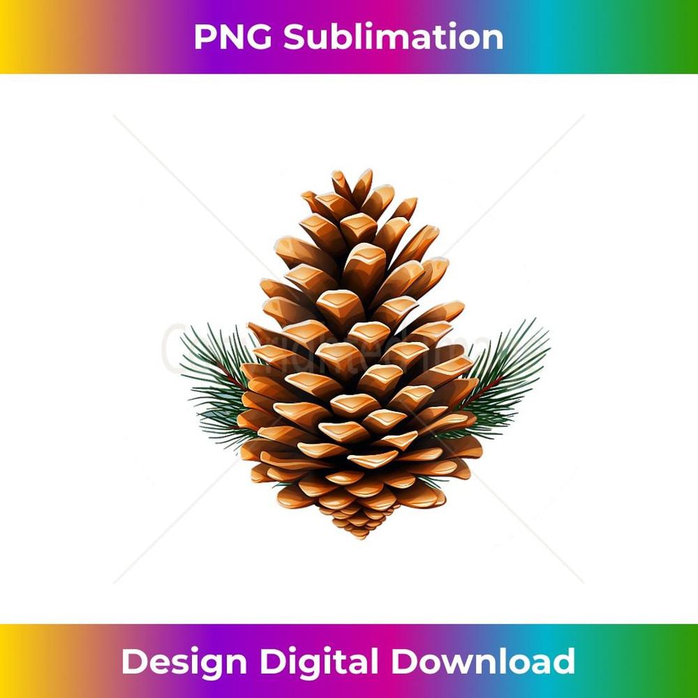 Autumn Season Lovers with cool Pine Cones - Trendy Sublimation Digital Download